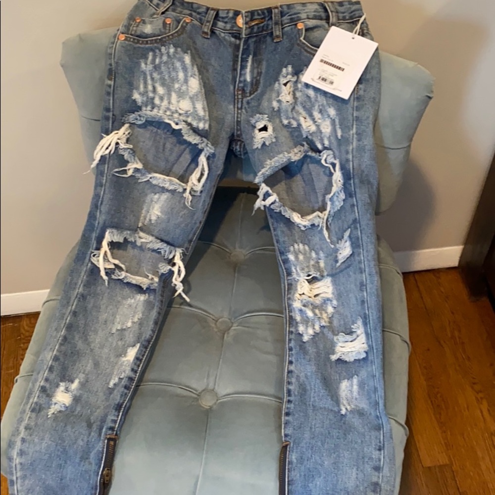 One Teaspoon jeans.